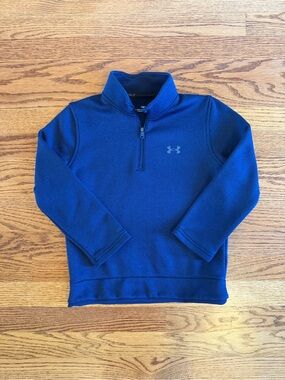 Under Armour Golf Blue Quarter-Zip Pullover